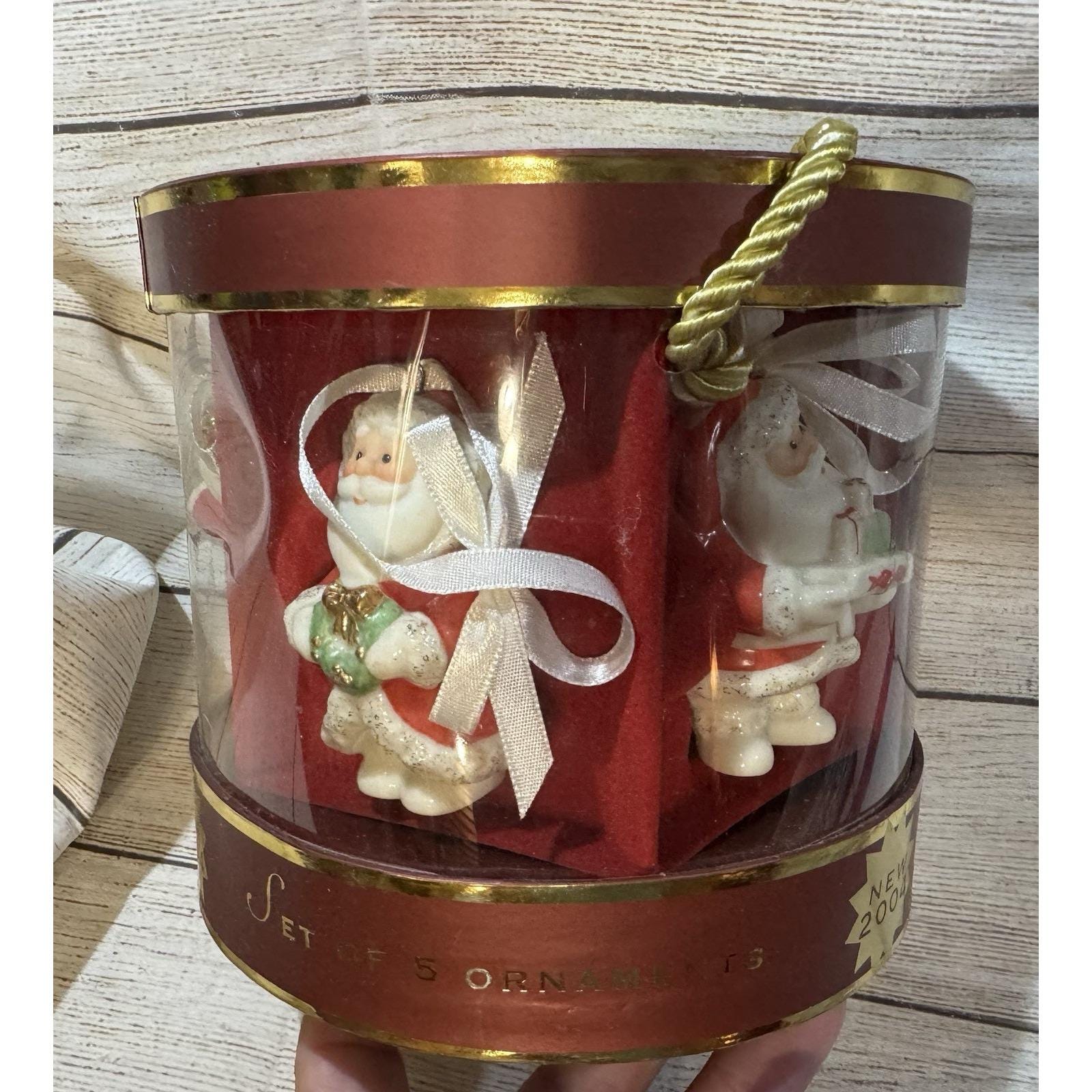 Lenox Santa Figurine - Etsy