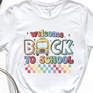 T-shirt unisexe Bienvenue à la rentrée des enseignants
