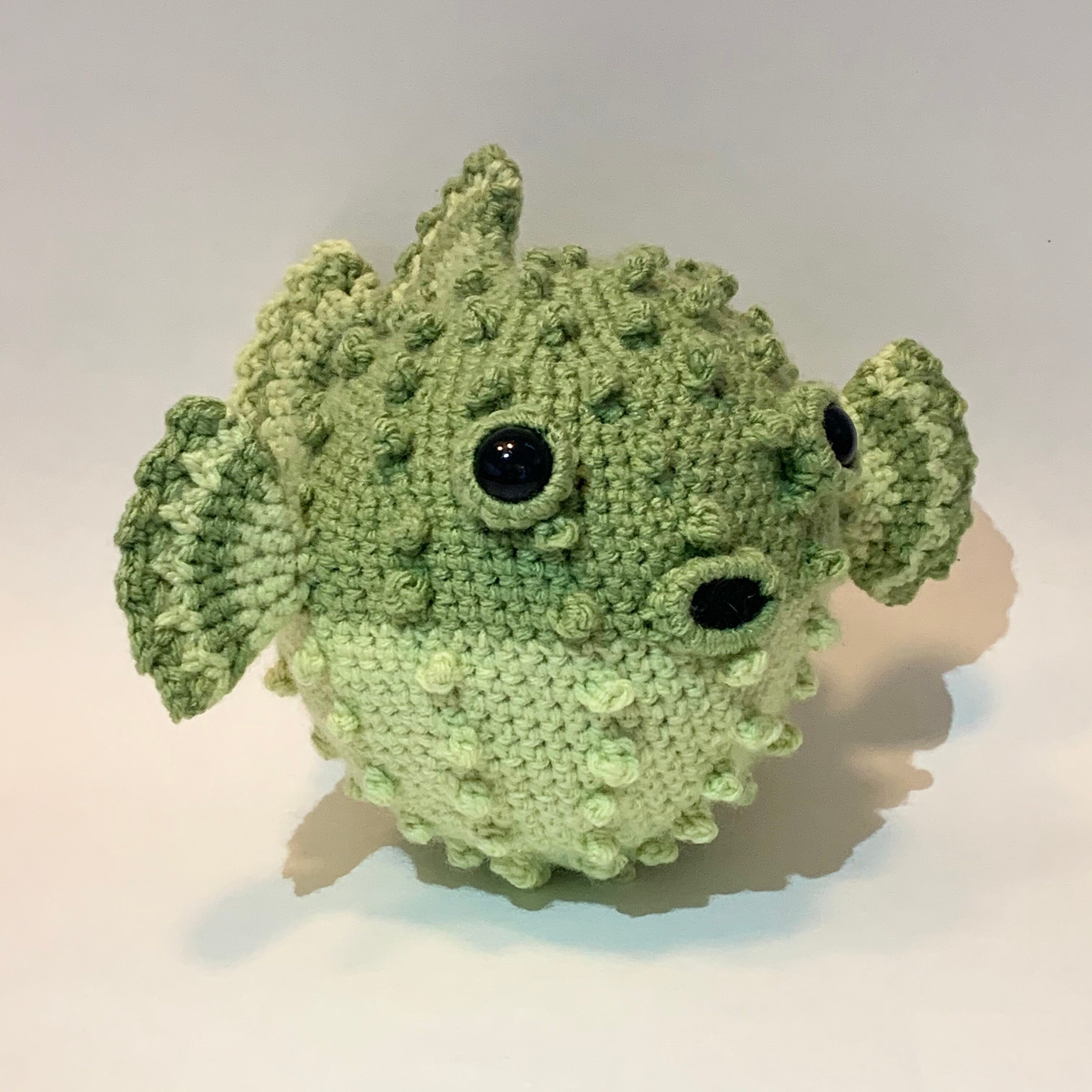 puffer fish cuddly toy