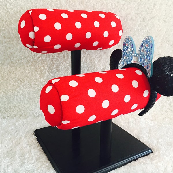 Red Polka Dot- Different Base Colors Available