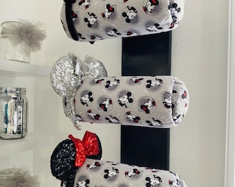 Mickey and Minnie Grey Print - Different Base Colors Available