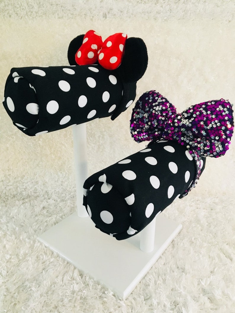 Black and White Polka Dots Print Different Base Colors Available Bild 2