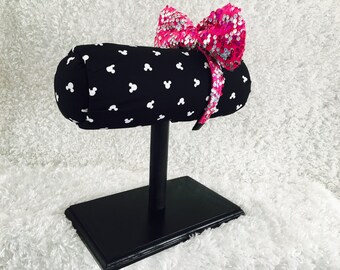Black and White Mickey Print- Different Base Colors Available