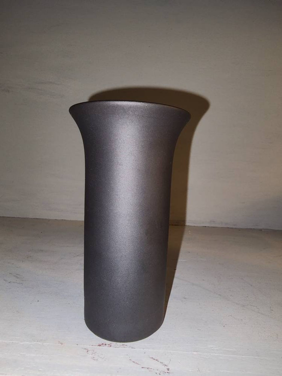 Rosenthal Porcelain Noir Vase Etsy