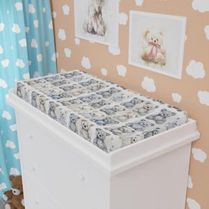 Adorable Bears Baby Changing Pad Cover
