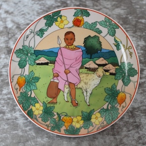 Assiette murale Villeroy & Boch « Nos enfants » No. 9 &quot;Enfants du Monde&quot; No. 11, 12