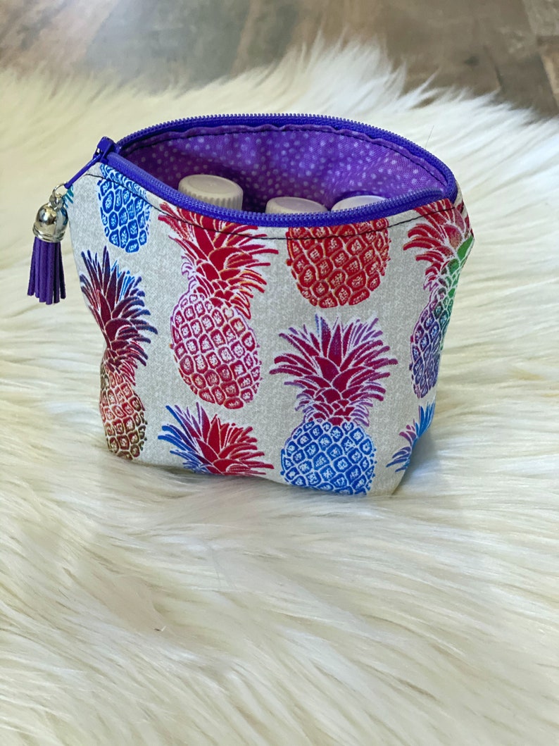 Mini pineapple essential oil bag