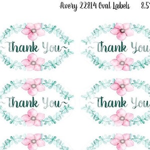 Printable Oval Yarn Display Label Template Downloadable PDF ...