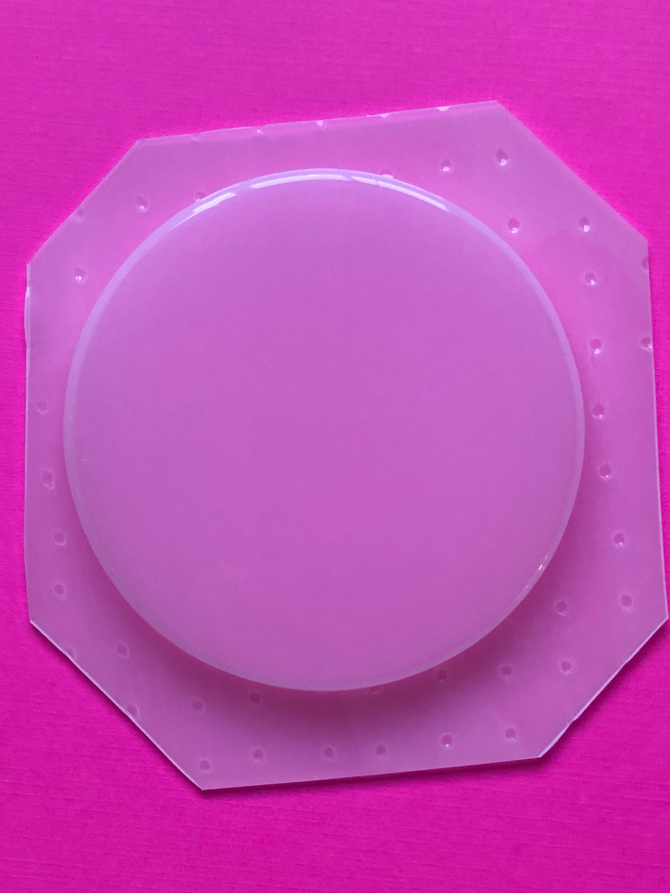 12x1 Round Silicone Mold For Epoxy Resin - 12 Circle Mold