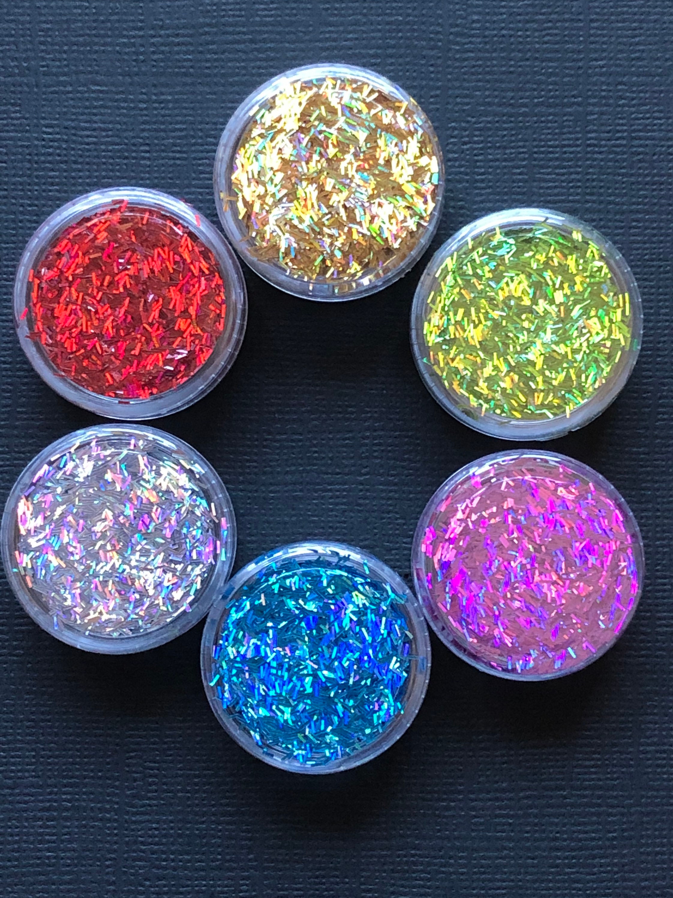 Silver Crushed Glass Glitter, Jewellery / Resin Art / Xmas Crafts