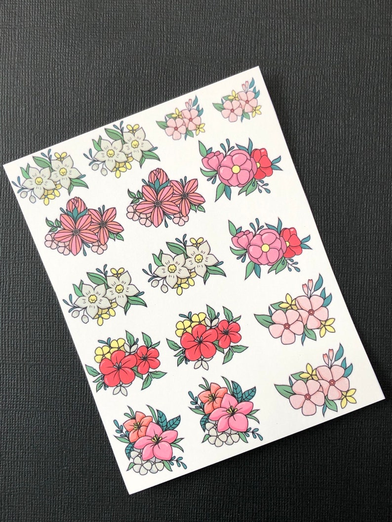 Water Slide Image Transfer Decal Sheet for Polymer Clay Etsy