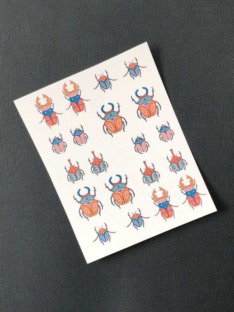 Water Slide Image Transfer Decal Sheet for Polymer Clay Etsy