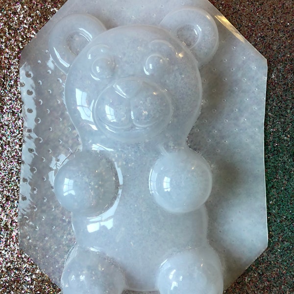 B GRADE Giant Gummy Bear Candy Sweet Treat Flexible Plastic Mold For Resin Crafts