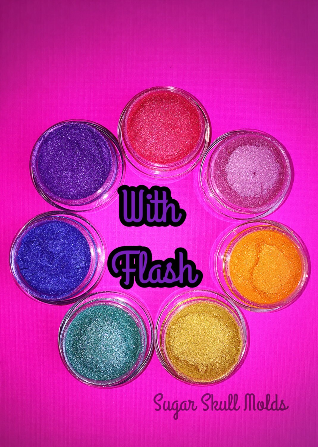 Visual Arts Craft Supplies & Tools 5 Jars Of Sparkling AB Rainbow Craft