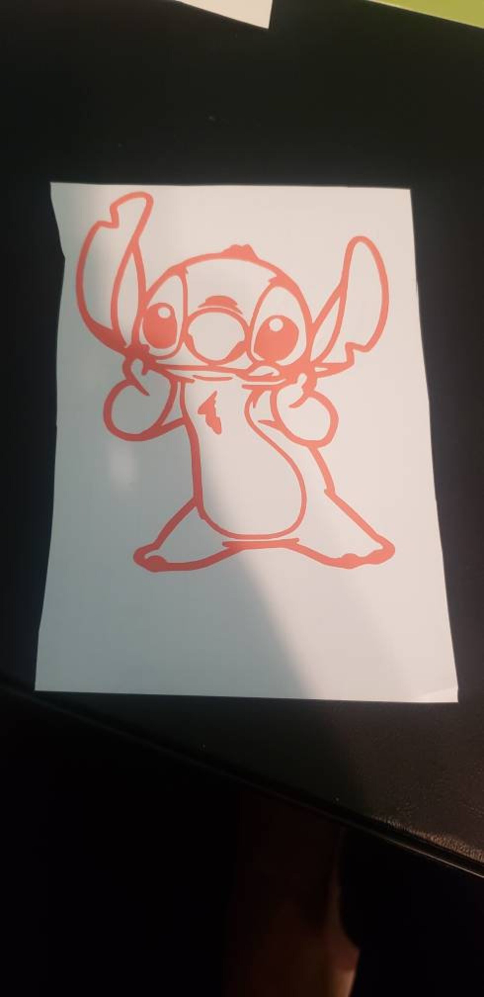 Car Stitch sticker decal Etsy