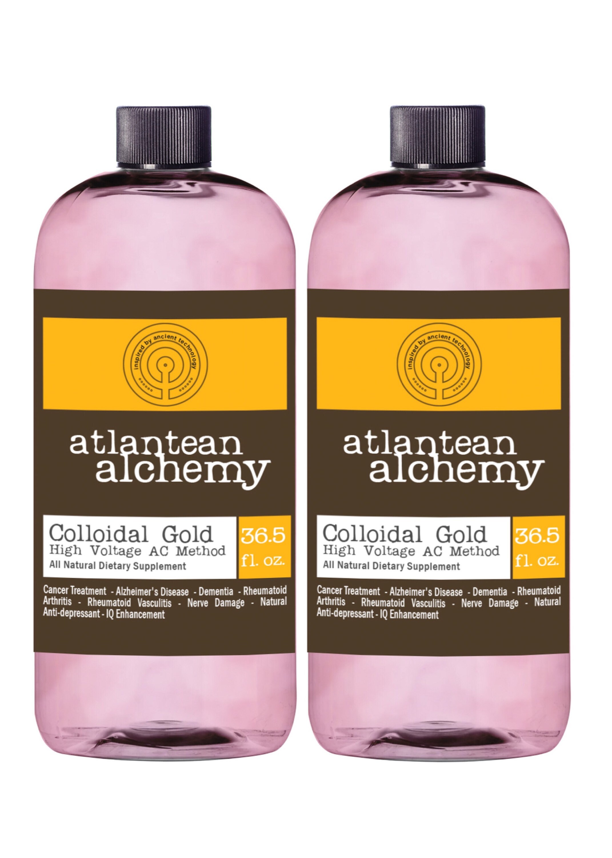 Colloidal Gold Half Gallon 60PPM Extra 4.5 ounces in each