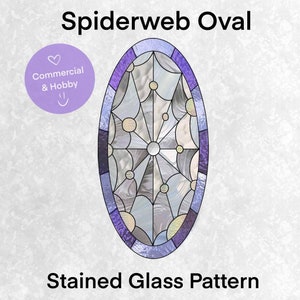 INSTANT DOWNLOAD Spiderweb Stained Glass Pattern,Glass Patterns,Witchy Stained Glass Patterns,Witchy Patterns,Witchy Glass Patterns