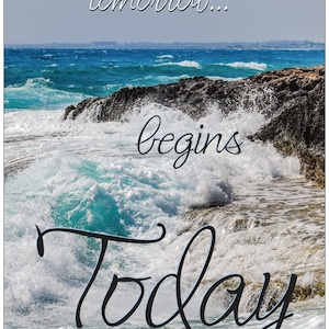 Who You Want to Be 11&#39;&#39; x 17&#39;&#39; Inspirational Christian Poster-A12