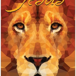 Lion of Judah 11&#39;&#39; x 17&#39;&#39; Inspirational Christian Poster-B48