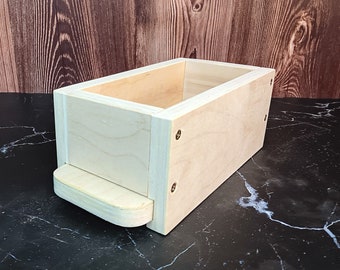 2 Pound Soap Mold With Sliding Bottom