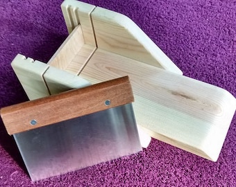 Wood Soap Cutting Box and Cutter