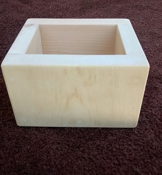 1 LB Wood Soap Mold Box Pine Wood Etsy