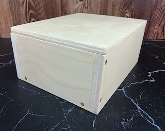 10 LB Birch Wood Soap Mold: Hot or Cold Process with Lid