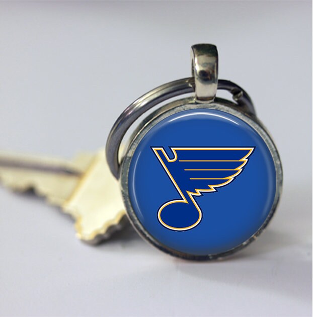 NHL St. Louis Blues Metal Keychain - Beverage Bottle Opener With Key R