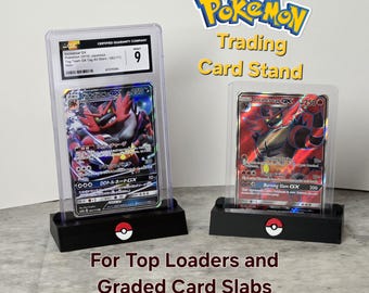 Pokemon Card Stand for Top Loaders and Graded Card Slabs