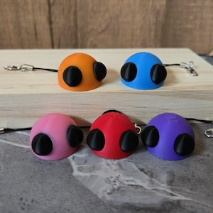 R.E.P.O. Bot Head Keychains, 3D Printed in a Variety of Colors