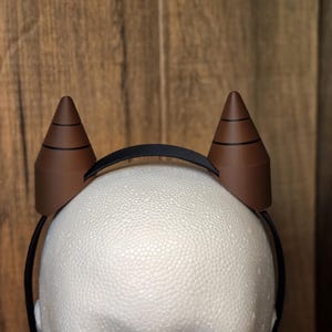 Nubby Horns For Cosplay 3D Printed with Headband