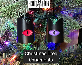 Cult of the Lamb Crown Christmas Ornaments
