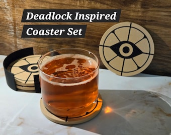 Deadlock Drink Coasters, Set of 4