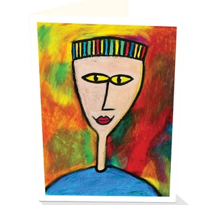 Greeting card The Dude by Sally Pryor