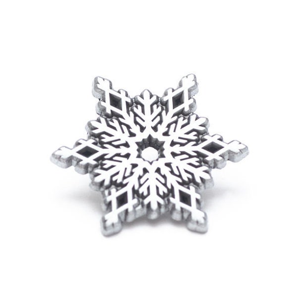 Snowflake Brooch Pin - Etsy