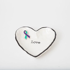 Suicide Prevention Ribbon enamel pin  - hard enamel, suicide awareness, pins, lapel pins, suicide awareness