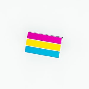 Pansexual Pride Hard Enamel Pin – Vibrant LGBTQ+ Flag Badge – Inclusion and Love Beyond the Binary – Pride Gift for Pansexual & Ally Support