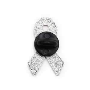 Yellow Ribbon Enamel Pin, Awareness Causes (Endometriosis, Suicide, Cancer) image 3