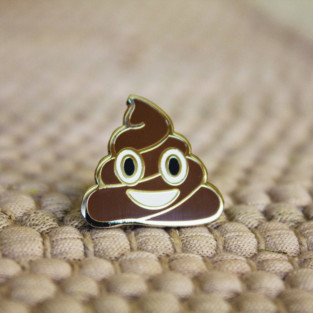 Doublet Sniffing Emoji Embroidered Pin - Farfetch