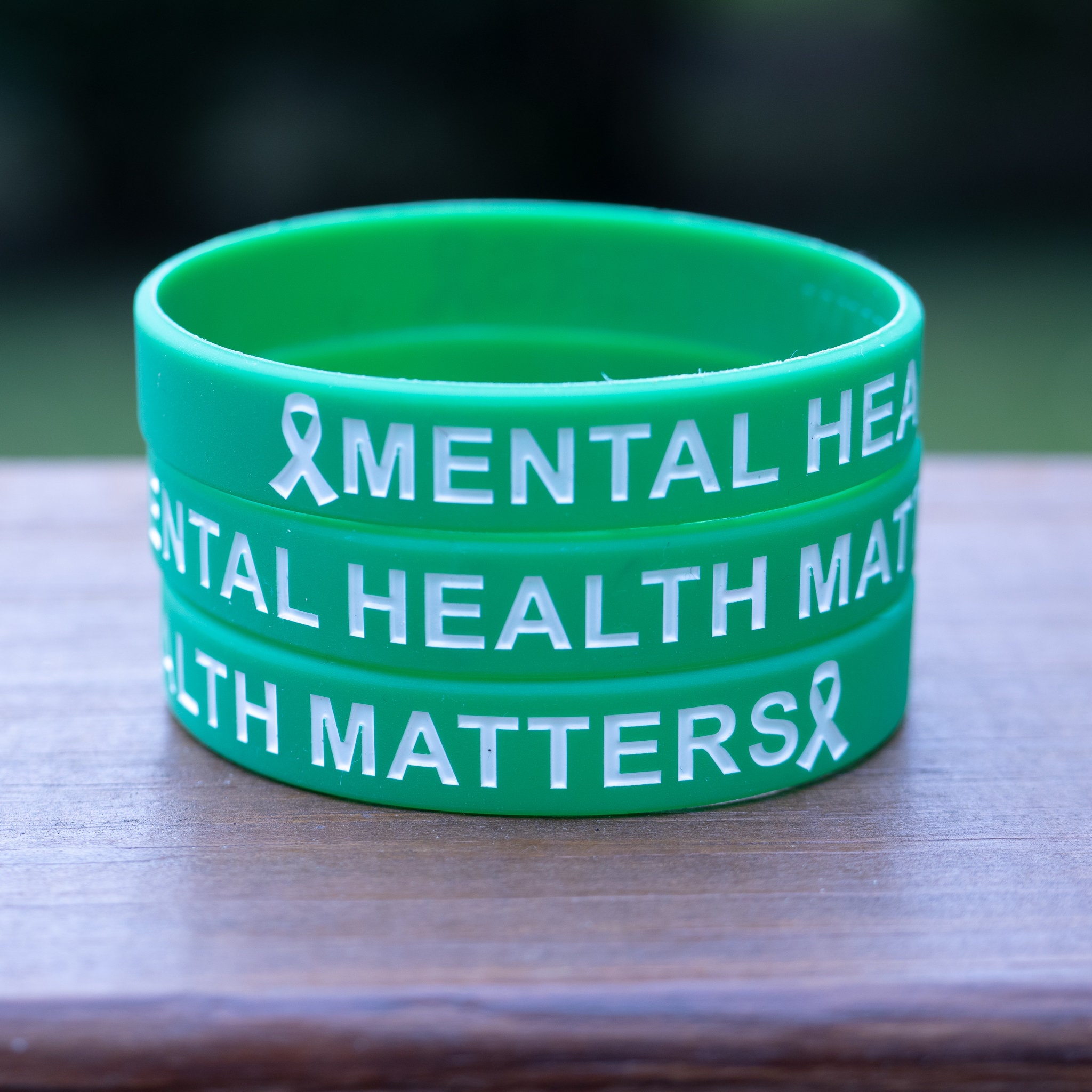 Awareness Wristbands Mental Health Bracelet Colours Mental Health