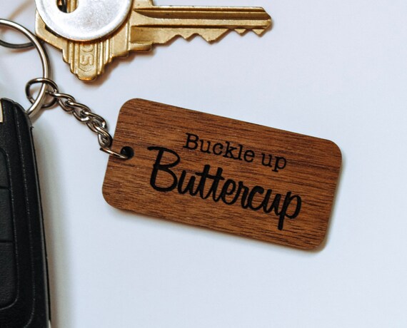 buckle up keychain