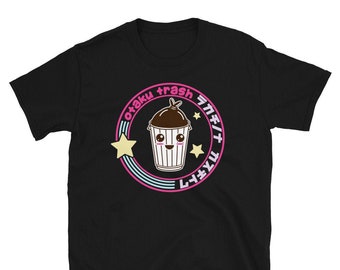 Otaku Trash T-Shirt- Kawaii Shirt, Otaku Shirt, Weeb Shirt, Anime Shirt, Ropa Otaku, Japan Clothing, Harajuku Clothing, Aesthetic