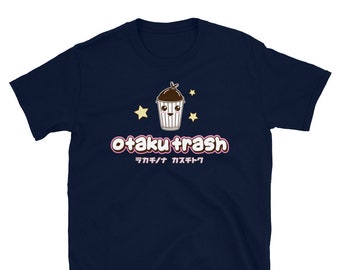 Otaku Trash T-Shirt- Kawaii Shirt, Otaku Shirt, Weeb Shirt, Anime Shirt, Ropa Otaku, Japan Clothing, Harajuku Clothing, Aesthetic