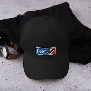 Fighting Game Community - FGC Dad hat - FGC Baseball Hat - Street Fighter, Tekken, Guilty Gear, DBFZ fan