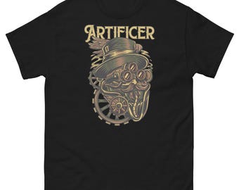 Artificer T-Shirt - Dungeons and Dragons, Pathfinder, Tabletop RPG, Dungeon Master T-shirt, D20 shirt, Artificer class