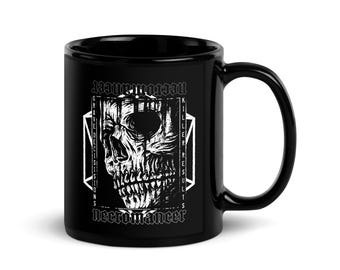 Necromancer Mug Grave Decisions | Funny DND Gift For Wizard| Dungeons and Dragons, Pathfinder, Tabletop RPG Accessory | 11 Oz Coffee Mug