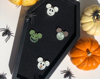 Nightmare Jack-o’-Lantern Pins