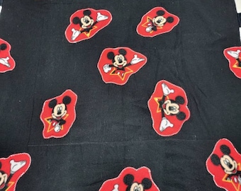 Mickey Mouse / Checkerboard Blanket