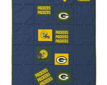 Green Bay Packers Denim Blanket