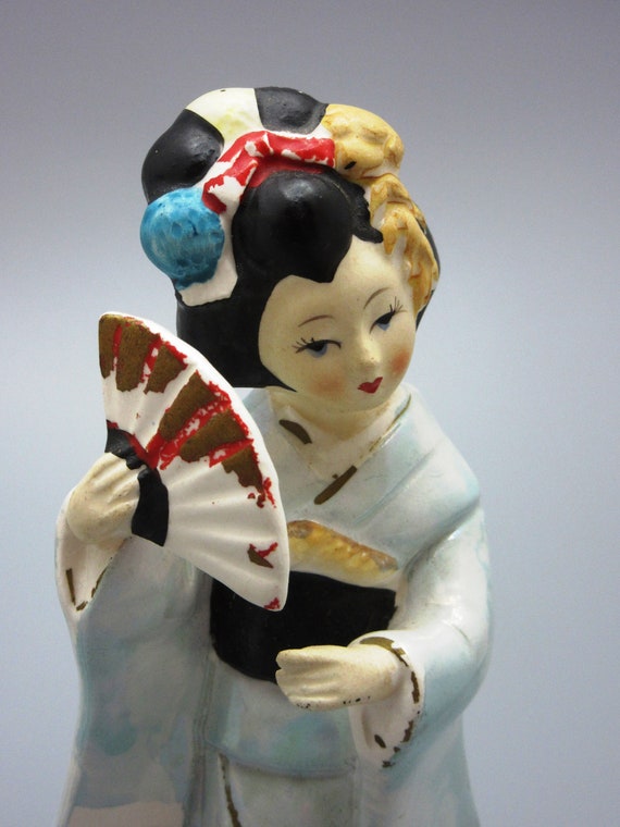 Muñecas geisha de porcelana on sale